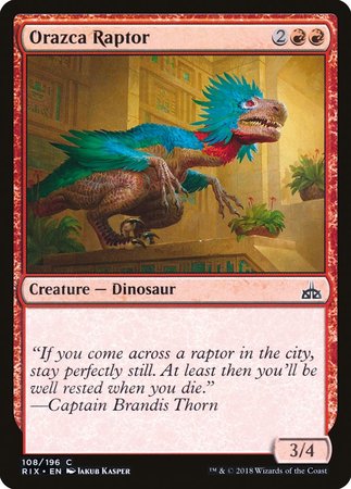 Orazca Raptor [Rivals of Ixalan] | Exor Games Summserside