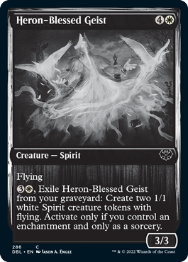 Heron-Blessed Geist [Innistrad: Double Feature] | Exor Games Summserside