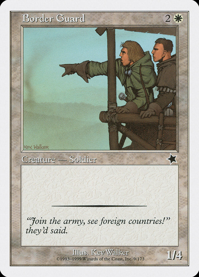 Border Guard [Starter 1999] | Exor Games Summserside