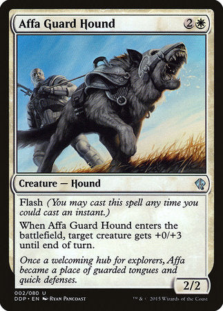 Affa Guard Hound [Duel Decks: Zendikar vs. Eldrazi] | Exor Games Summserside