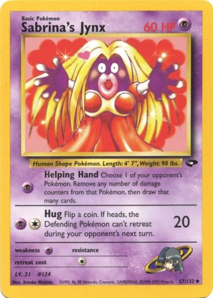 Sabrina's Jynx (57/132) [Gym Challenge Unlimited] | Exor Games Summserside