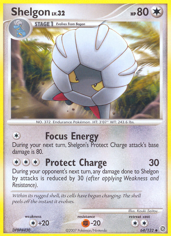 Shelgon (64/132) [Diamond & Pearl: Secret Wonders] | Exor Games Summserside