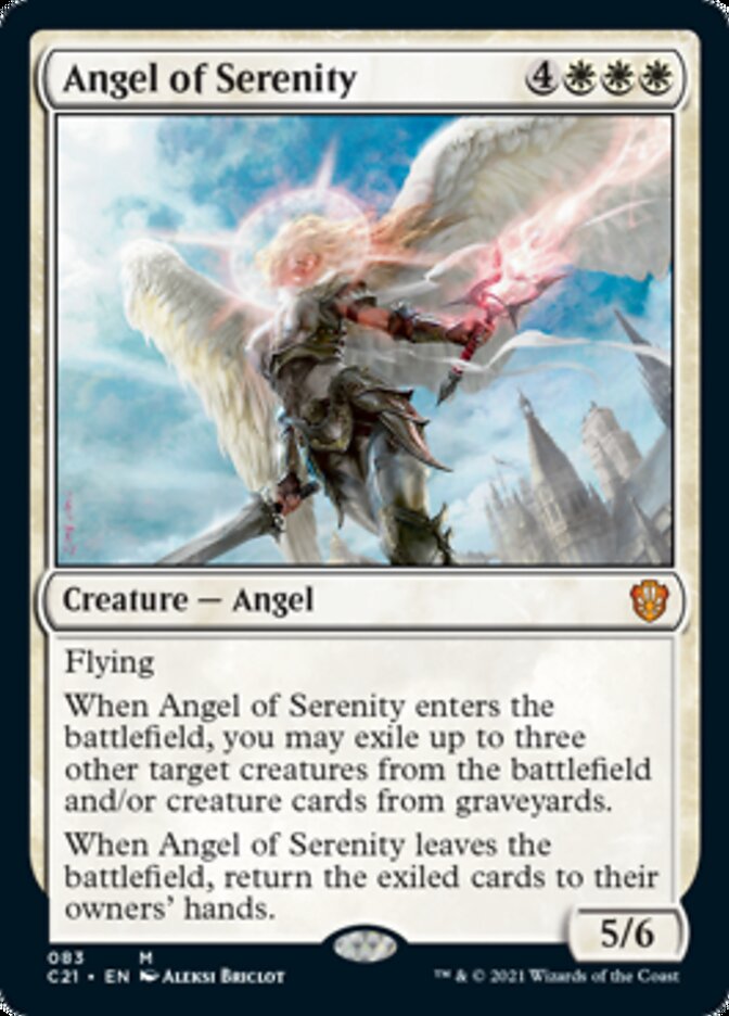 Angel of Serenity [Commander 2021] | Exor Games Summserside