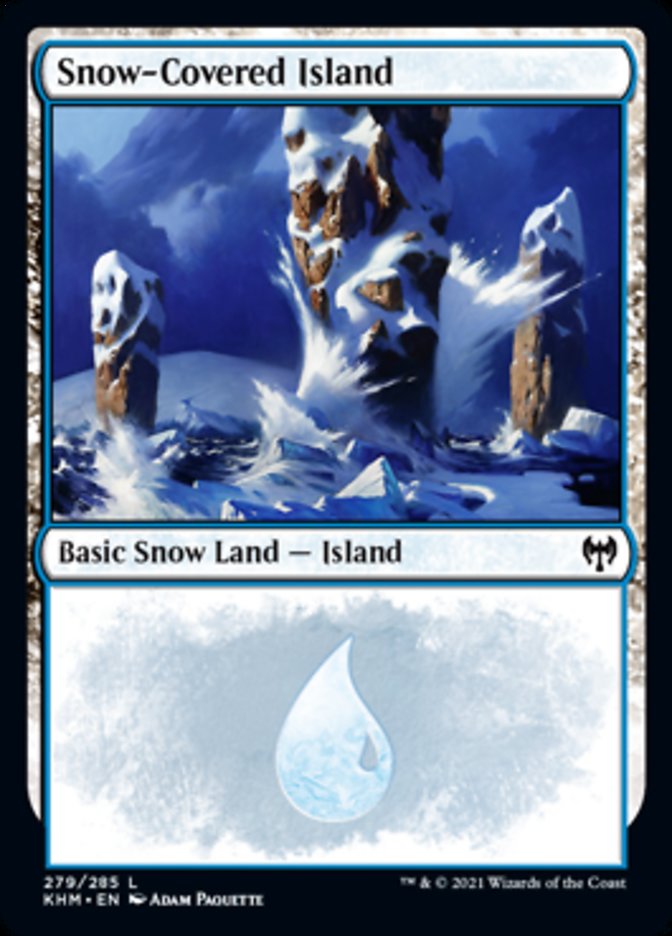 Snow-Covered Island (279) [Kaldheim] | Exor Games Summserside