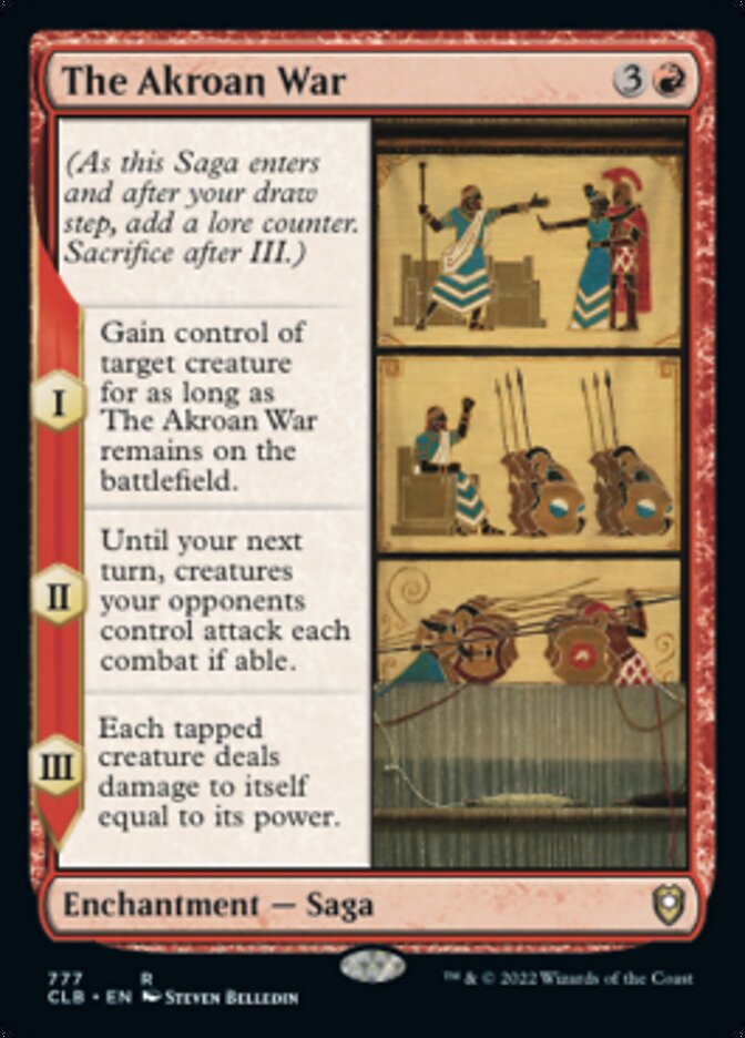 The Akroan War [Commander Legends: Battle for Baldur's Gate] | Exor Games Summserside