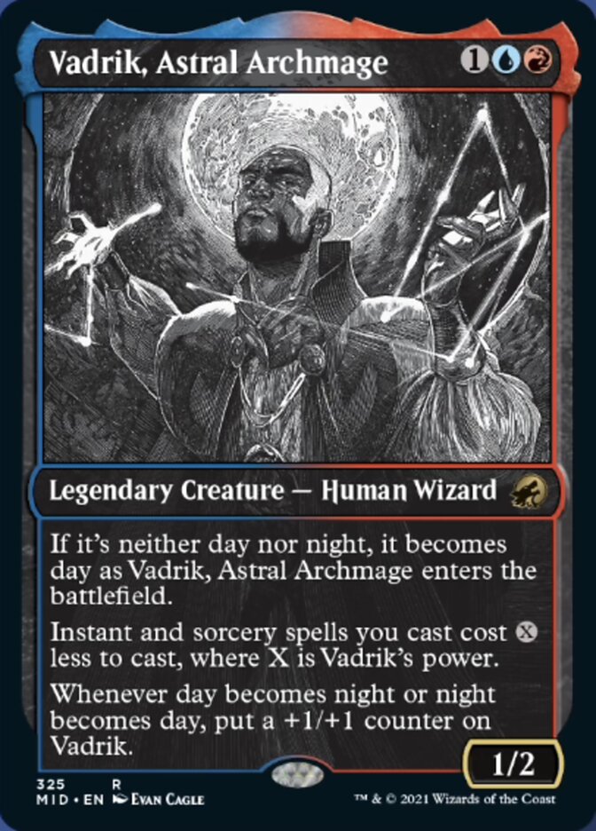 Vadrik, Astral Archmage (Showcase Eternal Night) [Innistrad: Midnight Hunt] | Exor Games Summserside