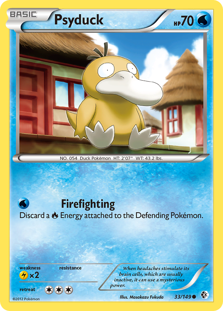 Psyduck (33/149) [Black & White: Boundaries Crossed] | Exor Games Summserside