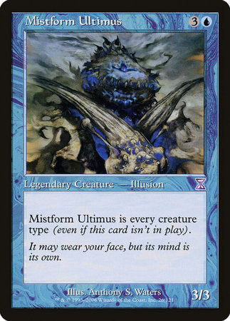 Mistform Ultimus [Time Spiral Timeshifted] | Exor Games Summserside