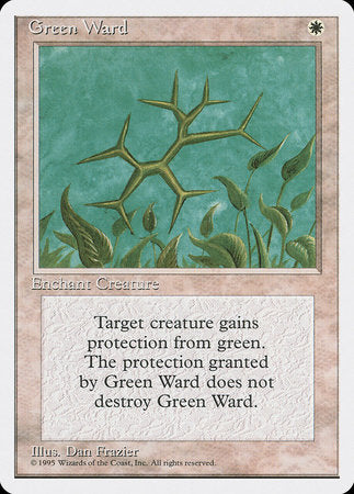 Green Ward [Fourth Edition] | Exor Games Summserside