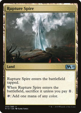 Rupture Spire [Core Set 2019] | Exor Games Summserside