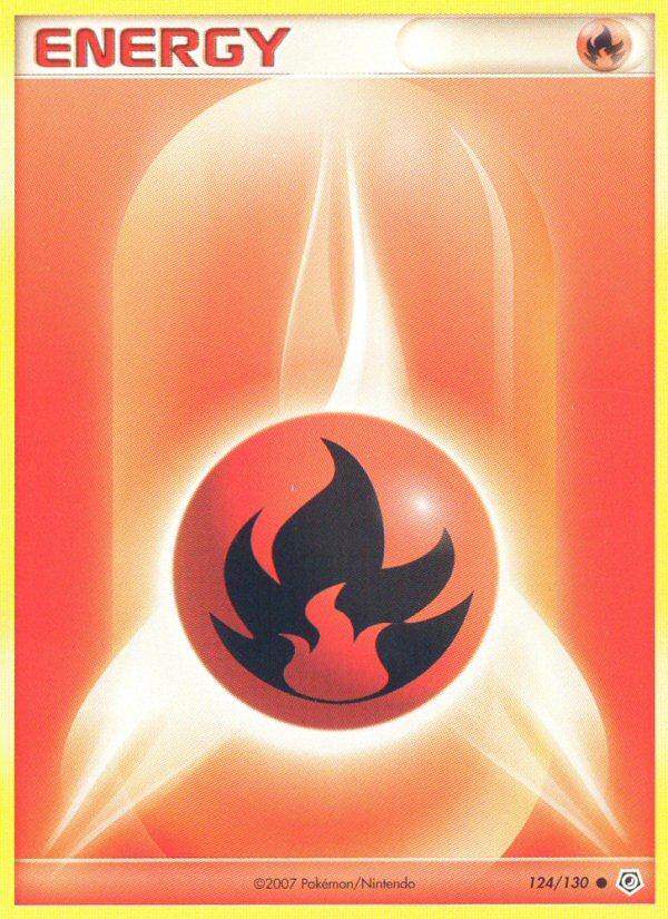 Fire Energy (124/130) [Diamond & Pearl: Base Set] | Exor Games Summserside