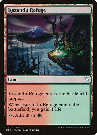 Kazandu Refuge [Commander 2018] | Exor Games Summserside