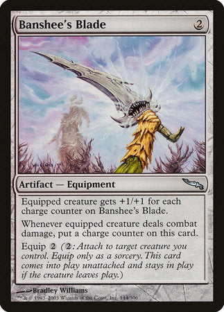 Banshee's Blade [Mirrodin] | Exor Games Summserside