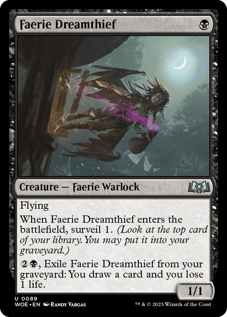 Faerie Dreamthief [Wilds of Eldraine] | Exor Games Summserside
