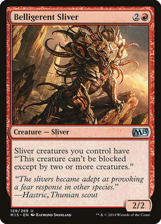 Belligerent Sliver [Magic 2015] | Exor Games Summserside