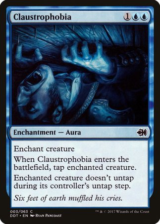 Claustrophobia [Duel Decks: Merfolk vs. Goblins] | Exor Games Summserside