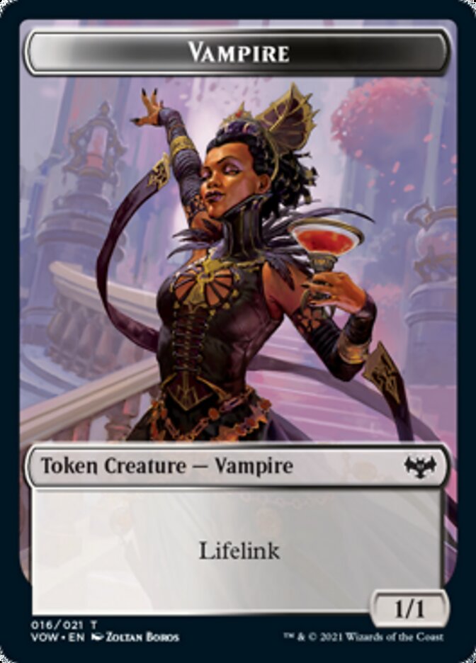 Vampire Token (016) [Innistrad: Crimson Vow Tokens] | Exor Games Summserside