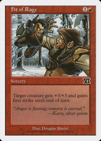 Fit of Rage [Classic Sixth Edition] | Exor Games Summserside