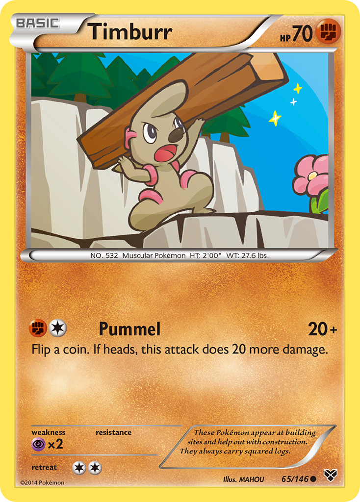 Timburr (65/146) [XY: Base Set] | Exor Games Summserside