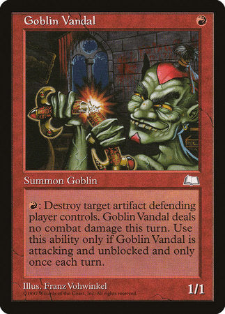Goblin Vandal [Weatherlight] | Exor Games Summserside