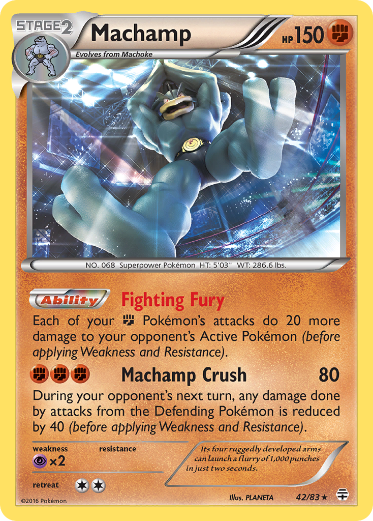 Machamp (42/83) [XY: Generations] | Exor Games Summserside