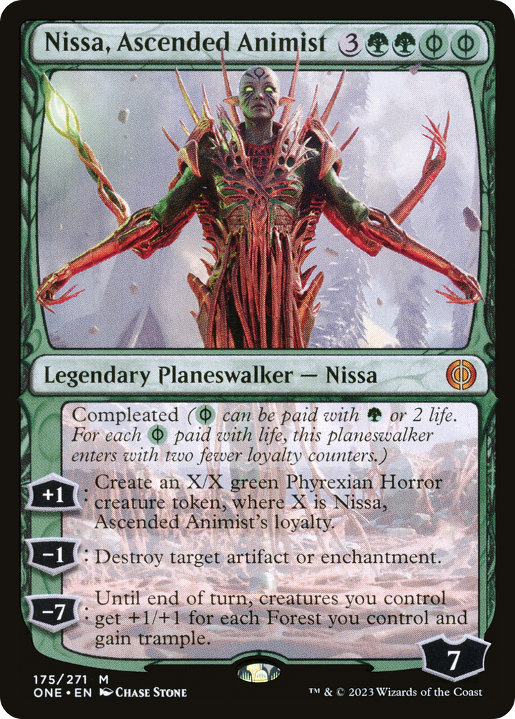 Nissa, Ascended Animist [Phyrexia: All Will Be One] | Exor Games Summserside