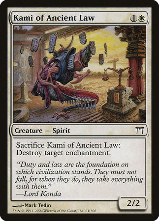 Kami of Ancient Law [Champions of Kamigawa] | Exor Games Summserside