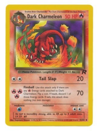 Dark Charmeleon (32/82) (W Stamped Promo) [Team Rocket Unlimited] | Exor Games Summserside