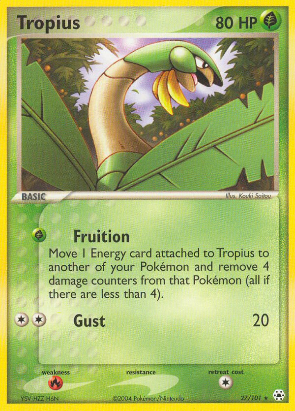 Tropius (27/101) [EX: Hidden Legends] | Exor Games Summserside