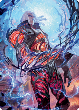 Tezzeret, Betrayer of Flesh Art Card [Kamigawa: Neon Dynasty Art Series] | Exor Games Summserside