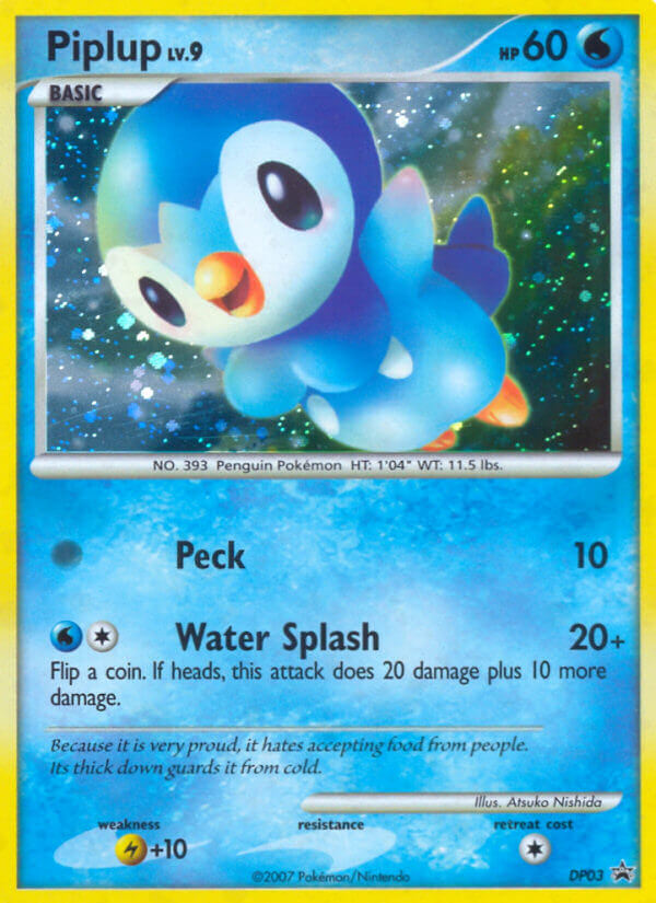 Piplup (DP03) [Diamond & Pearl: Black Star Promos] | Exor Games Summserside