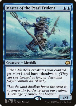 Master of the Pearl Trident [Duel Decks: Merfolk vs. Goblins] | Exor Games Summserside