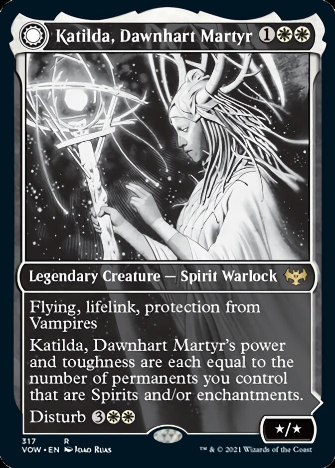 Katilda, Dawnhart Martyr // Katilda's Rising Dawn (Showcase Eternal Night) [Innistrad: Crimson Vow] | Exor Games Summserside