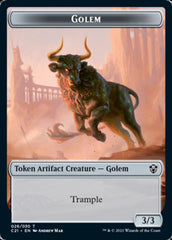 Golem (026) // Thopter Token [Commander 2021 Tokens] | Exor Games Summserside