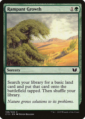 Rampant Growth [Commander 2015] | Exor Games Summserside