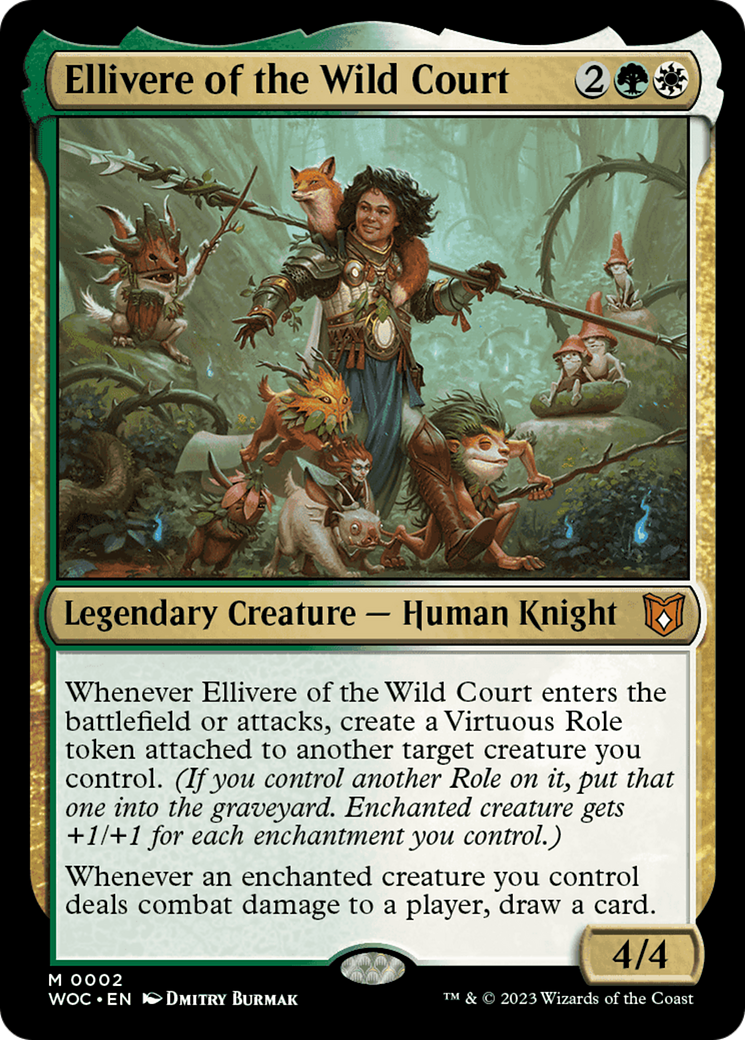 Ellivere of the Wild Court [Wilds of Eldraine Commander] | Exor Games Summserside