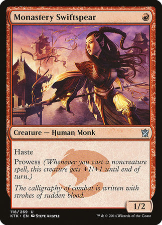 Monastery Swiftspear [Khans of Tarkir] | Exor Games Summserside