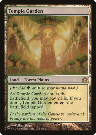 Temple Garden [Return to Ravnica] | Exor Games Summserside