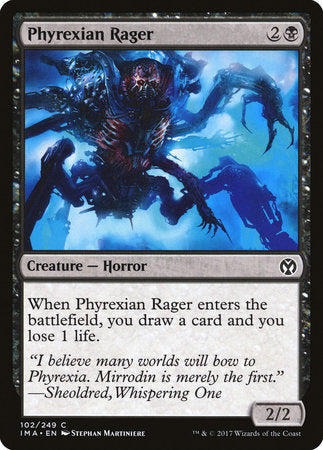 Phyrexian Rager [Iconic Masters] | Exor Games Summserside