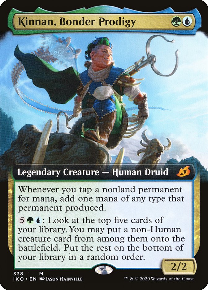 Kinnan, Bonder Prodigy (Extended Art) [Ikoria: Lair of Behemoths] | Exor Games Summserside