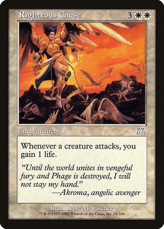 Righteous Cause [Onslaught] | Exor Games Summserside