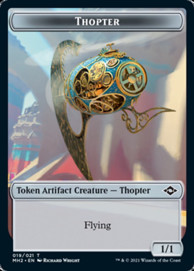 Thopter Token // Treasure Token (#20) [Modern Horizons 2 Tokens] | Exor Games Summserside