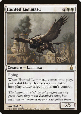 Hunted Lammasu [Ravnica: City of Guilds] | Exor Games Summserside