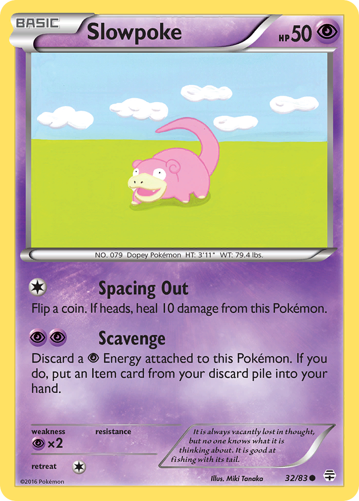 Slowpoke (32/83) [XY: Generations] | Exor Games Summserside