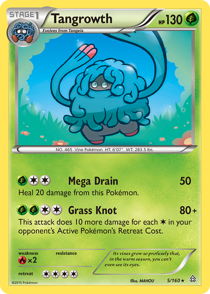 Tangrowth (5/160) [XY: Primal Clash] | Exor Games Summserside