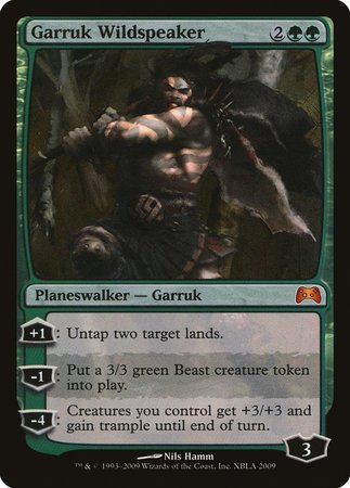 Garruk Wildspeaker [Duels of the Planeswalkers 2009 Promos ] | Exor Games Summserside