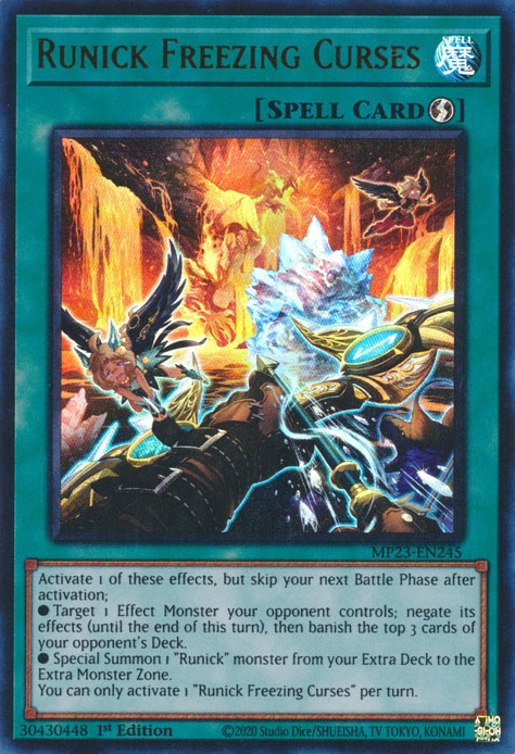 Runick Freezing Curses [MP23-EN245] Ultra Rare | Exor Games Summserside
