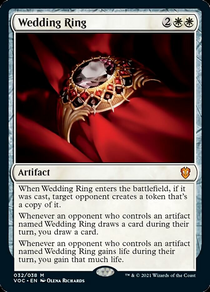 Wedding Ring [Innistrad: Crimson Vow Commander] | Exor Games Summserside