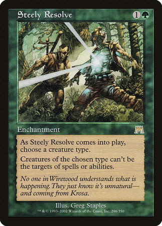 Steely Resolve [Onslaught] | Exor Games Summserside
