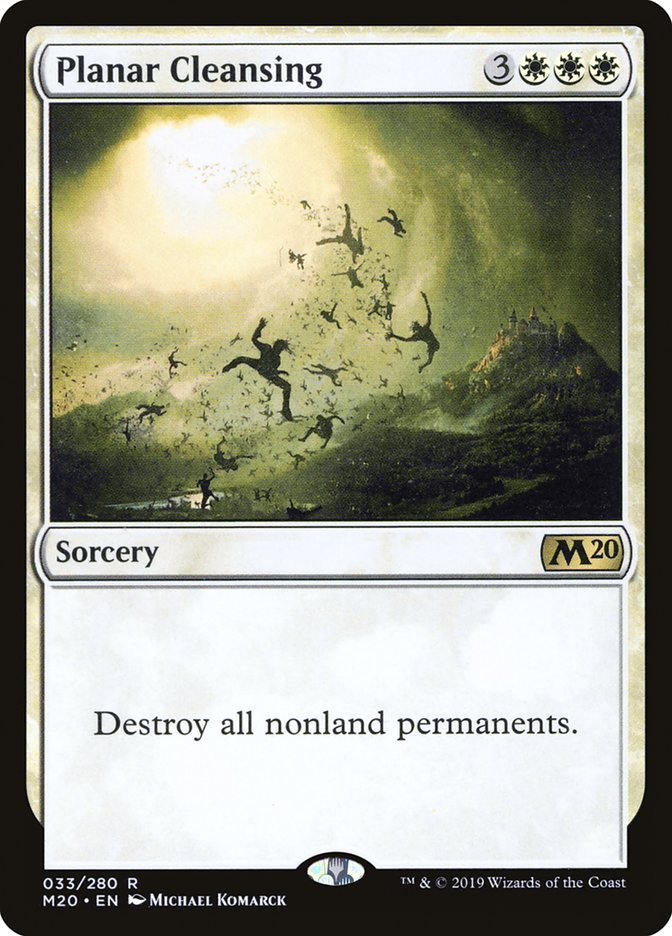 Planar Cleansing [Core Set 2020] | Exor Games Summserside